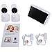Baby Monitor, 2 Fotocamera + 7 Pollici Senza Fili Del Bambino Monitor 720p Hd Dello Schermo Della Macchina Fotografica Di Visione Notturna Citofono Ninna Nanna Nanny Baby Monitor Video Supporta Schermo Interruttore - Foto miniatura 6