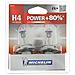 Michelin 8734 Lampada Auto Power + 80% 2 H4 12 V 60/55 W - Foto miniatura 1