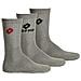 3 Paar Tennis Calzini Unisex, frottee-sportsocken, monocolore - Grigio, 35-38 (3-5 Uk)  - Foto miniatura 1