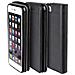 Cover Per Iphone Se, Iphone 5s, Nero - Custodia A Libro Flip Smart Magnetica Con Appoggio E Porta Carte - Foto miniatura 7