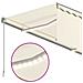 Tenda Automatica con Parasole LED e Sensore Vento 4x3 m Crema - Foto miniatura 5