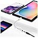 Adattatore Audio Da Usb-c A Jack 3,5 Mm Funzione Microfono Bianco - Foto miniatura 2