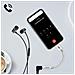 Adattatore Audio Da Usb-c A Jack 3,5 Mm Funzione Microfono Bianco - Foto miniatura 5
