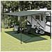 Tappeto Da Tenda 250x550 Cm Verde Scuro In Hdpe - Foto miniatura 3