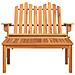Set Da Salotto Giardino Adirondack 2pz Legno Massello Di Acacia - Foto miniatura 3