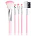 Pennelli Per Il Trucco Set Di 5 Pennelli Per Il Trucco Pink - Foto miniatura 1