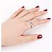 Anello Abbraccio Regolabile Con Messaggio D'amore Silver - Foto miniatura 2