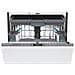 Lavastoviglie CI 6C4F1PA da Incasso a Scomparsa Totale Classe C Capacità 16 Coperti - Foto miniatura 4