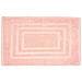 Tappeto Casa Bagno Morbido 50x65cm Tinta Unita 100% Cotone Modello Sophie Tappeto Rosa - Foto miniatura 1