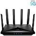 P5 router wireless Gigabit Ethernet Dual-band (2.4 GHz / 5 GHz) 5G Nero - Foto miniatura 5