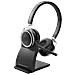 GUV3050 cuffia e auricolare Wireless A Padiglione Ufficio USB tipo A Bluetooth Nero, Argento - Foto miniatura 3