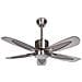 Ventilatore Da Soffitto Argento Con Luce Coyote - Foto miniatura 2