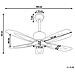 Ventilatore Da Soffitto Argento Con Luce Coyote - Foto miniatura 3