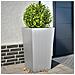 Fioriere Da Giardino 2 Pz 45x45x75 Cm In Acciaio Zincato - Foto miniatura 10