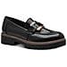 Black Leather Casual Closed Loafers Mocassino Pelle Scarpe Donna Nero Eu 39, 1-24722-43 003 - Foto miniatura 1