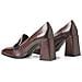 Trotteur High Heels High Scarpe Con Tacco Pelle Scarpe Donna Marrone Eu 36, 1-24408-43 303 - Foto miniatura 3