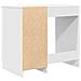 Scrivania Bianca 86x49x76 cm in Legno Multistrato - Foto miniatura 2