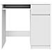 Scrivania Bianca 86x49x76 cm in Legno Multistrato - Foto miniatura 6