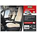 Coprisedili Anteriori Personalizzati Fiat Ducato Camper 06> Tess. Misto Cotone Piombo/crema - Foto miniatura 3
