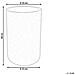 Vaso Per Piante Eantio 25 Cm Nero - Foto miniatura 6