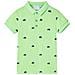 Polo da Bambino Verde Neon 128 - Foto miniatura 1