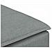 Modulo Poggiapiedi Divano Modulare Grigio Chiaro 100x100x48 cm - Foto miniatura 6