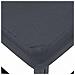 Set Divano da Giardino con cuscino 10 pcs Nero Alluminio - Foto miniatura 6