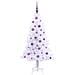 Albero di Natale artificiale Bianco 150 cm PVC e Acciaio - Foto miniatura 4