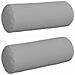 Cuscini a rullo 2 pcs Grigio Nuvola Ø 25 x 70 cm Tessuto - Foto miniatura 1