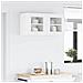 Armadio pensile Riga Bianco 40 x 31 x 40 cm Legno multistrato - Foto miniatura 4
