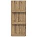 Scaffale per riviste Rovere artigianale 43 x 11 x 102 cm - Foto miniatura 5