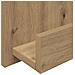 Scaffale per riviste Rovere artigianale 43 x 11 x 102 cm - Foto miniatura 8