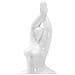 Scultura Vkh374-bianco-poliresina-16x9x45,8 Cm - Foto miniatura 3