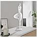 Scultura Vkh374-bianco-poliresina-16x9x45,8 Cm - Foto miniatura 6