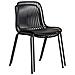 Set Di 4 Sedie Da Giardino Branson-nero-plastica-55x46,5x82 Cm - Foto miniatura 6