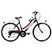 Bici Da Donna Mountain Bike 26 Mtb Lincy Bicicletta Ly26c6v Con Cambio 6v Completa Di Accessori Con Luci A Led - 40 Nero Opaco Fuxia - Foto miniatura 1