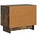 Armadio da Notte con cassetto Rovere Fumo 62 x 34,5 x 47,5 cm - Foto miniatura 6