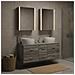 Set di mobili per il bagno 5 pcs Sonoma grigio - Foto miniatura 4