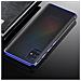 Custodia In Tpu Gel Con Cornice Galvanica Trasparente, Per Samsung Galaxy A72 4g Blu - Foto miniatura 5