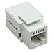 IWP-MD C6A / WH - Frutto Keystone RJ45 Cat. 6A UTP Bianco - Foto miniatura 1