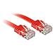 Cavo di Rete Flat U / UTP Cat6 Rosso 1m - Foto miniatura 2