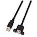 ICOC U-AB-010-PNL - Cavo USB 2.0 A Maschio / A Femmina da Pannello 1 m - Foto miniatura 1