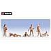 Nudisti 6 personaggi HO - Foto miniatura 1
