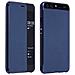 Custodia Smart View Con Finestra Verticale Per Huawei P10 - Blu - Foto miniatura 9