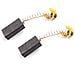 2x Spazzole Al Carbone Per Motore 6mm X 8mm X 18mm Per Attrezzo Elettrico Hitachi, Makita, Milwaukee, Panasonic, Ryobi, Stihl - Foto miniatura 1
