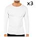 Intimo Abanderado 0808 Pack 3 L / s Abbigliamento Uomo 60 - Foto miniatura 1