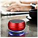 Mini Altoparlante Bluetooth In Metallo Spazzolato Con Luce Led Riflettente Bt632 - Foto miniatura 2