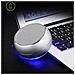 Mini Altoparlante Bluetooth In Metallo Spazzolato Con Luce Led Riflettente Bt632 - Foto miniatura 3