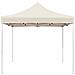 Gazebo Professionale Pieghevole Alluminio 2x2 M Crema - Foto miniatura 4