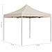 Gazebo Professionale Pieghevole Alluminio 2x2 M Crema - Foto miniatura 6